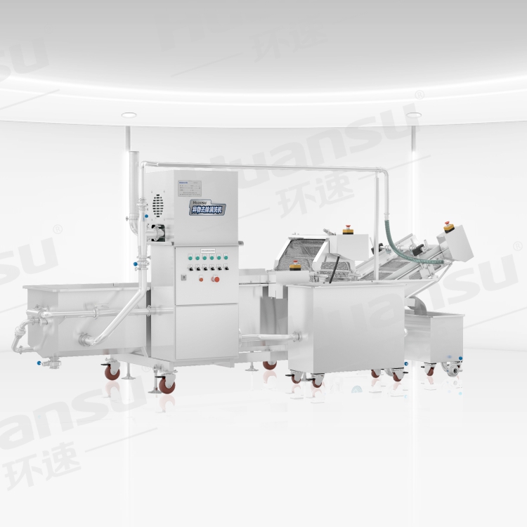 對(duì)于物料中有毛發(fā)，果蔬清洗機(jī)有用嗎