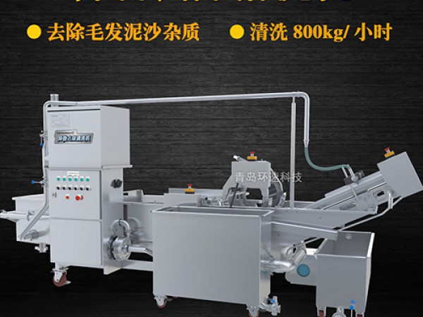 蔬菜氣泡清洗機(jī)，氣泡清洗，清洗800kg/小時(shí)